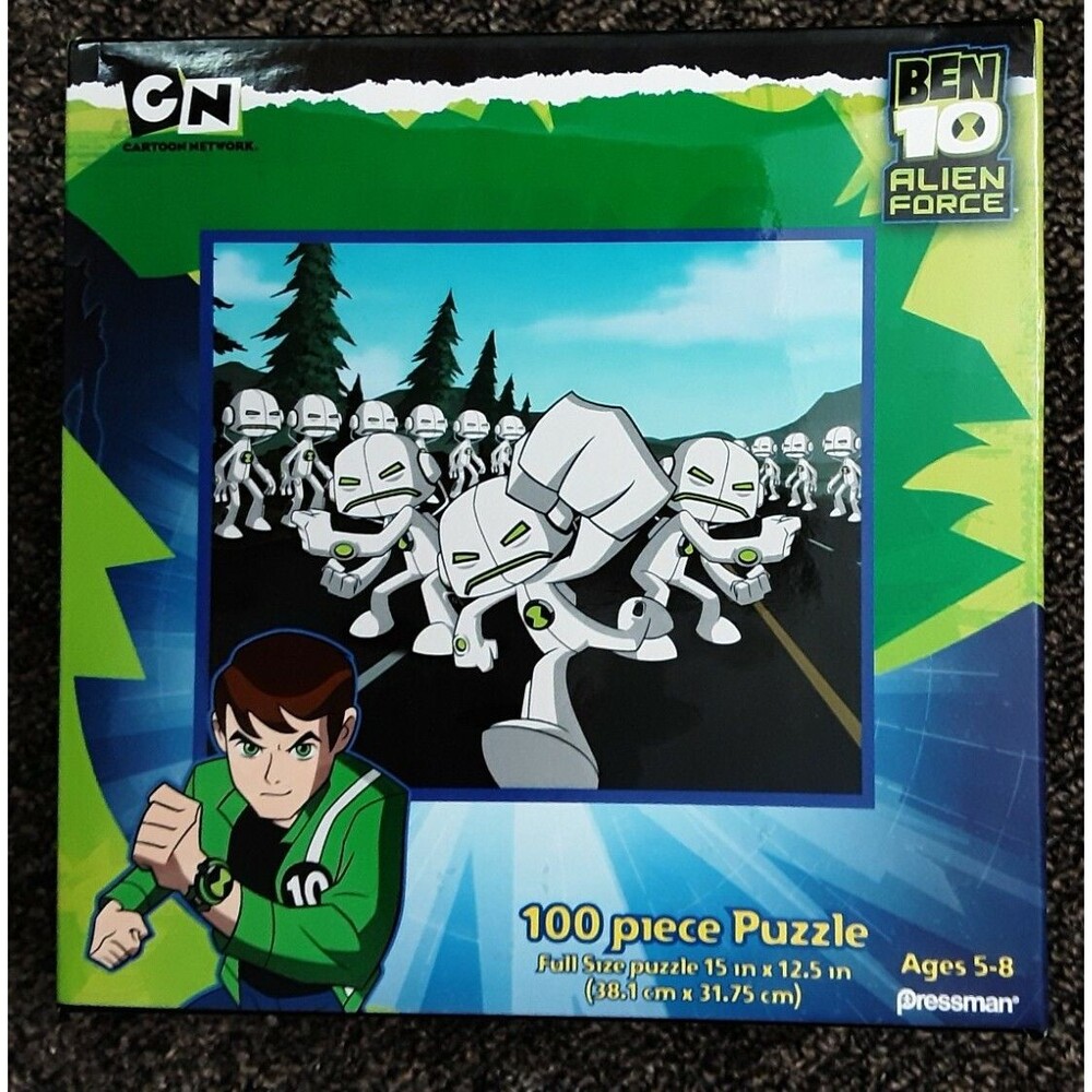 Pressman Ben 10 Alien Force Puzzle 100 Pcs